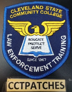 CLEVELAND STATE COMMUNITY COLLEGE, TENNESSEE LAW ENFORCEMENT TRAINING PATCH TN - Picture 1 of 2