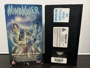 VHS MINDKILLER 1987 Prism Video Horror Rare Tested - Picture 1 of 9
