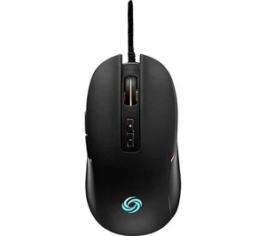 NOS M-200 RGB Optical Gaming Mouse 6400DPI - Black Brand New & Sealed - Picture 1 of 3