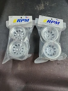 RPM 82063 Chrome Front Wheels Compatible with Nitro & Stampede - Picture 1 of 2
