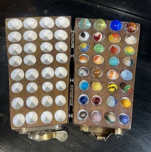 Marble Collector Coffin Box Marble Storage/Display Marbles Available Separately - Picture 1 of 12
