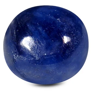 8,87 ct AAA Atemberaubende Ovale Cabochon Form (11 x 10 mm) Blau Blau Saphir - Bild 1 von 1