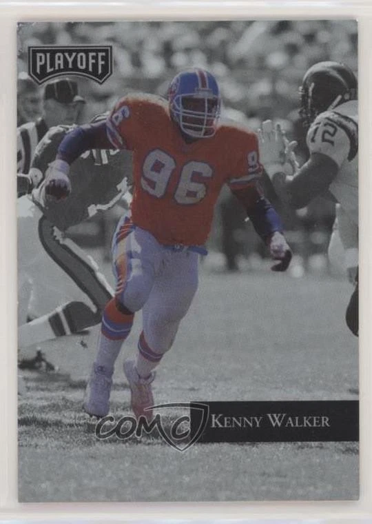 1992 Playoff Kenny Walker #49 - Image 1 of 2
