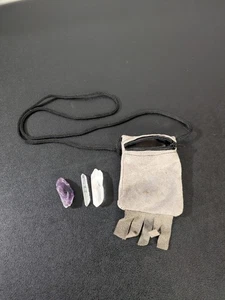Kristalle Amethyst mit Indianer Etui - Bild 1 von 3