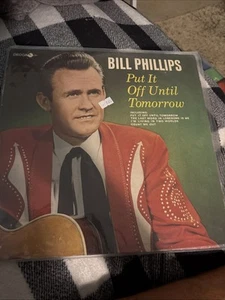 BILL PHILLIPS Put It Off Until Tomorrow LP 1966 COUNTRY NM- NM- - Picture 1 of 2