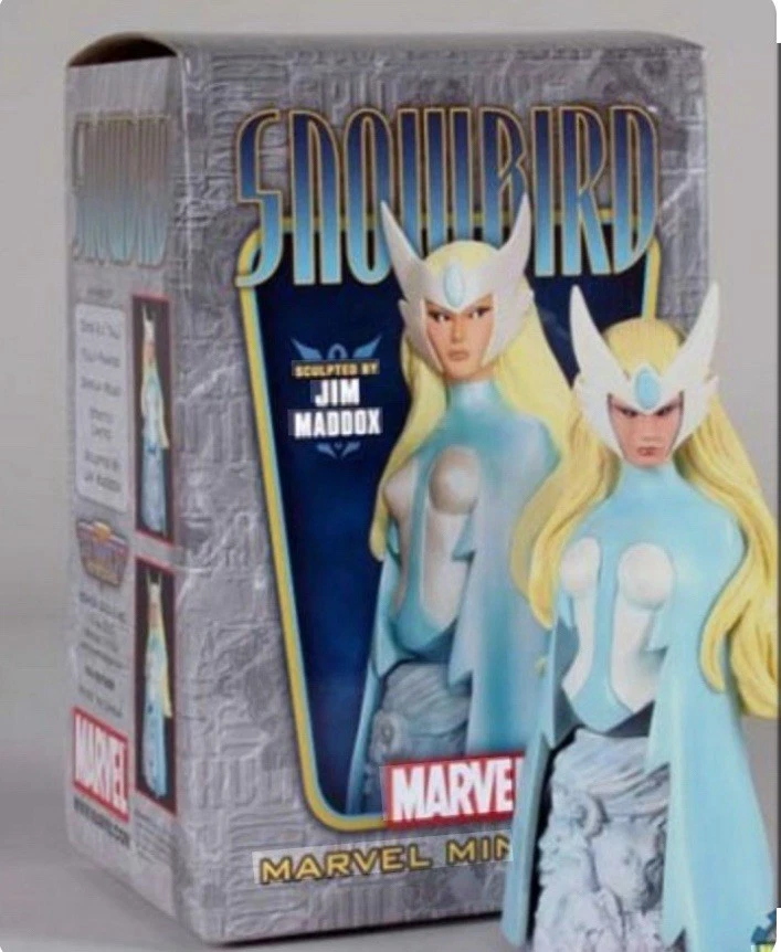Cómics de Marvel Snowbird Bowen Designs Mini Busto Alpha Flight X-Men Sin usar, en caja ENVÍO GRATUITO  Foto 1 de 2