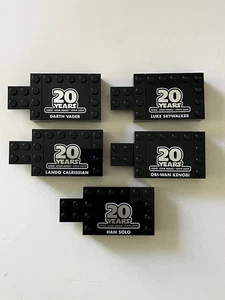 LEGO Star Wars 20th Anniversary Minifigure Stand X5 - Picture 1 of 1