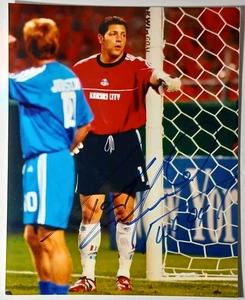 Tony Meola handsigniertes Kansas City Wizards Foto MLS Auto Fußball WM 1994 - Bild 1 von 15