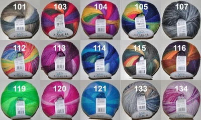 ONLINE GARNE KKK 50g Supersocke Merino extrafein, Linie 12 Street, Sockenwolle filzfrei 4-fach