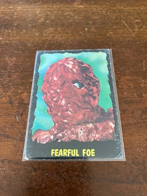 1964 TOPPS OUTER LIMITS  (BUBBLES INC.) - "FEARFUL FOE" #41  Free Shipping - Image 1 of 1