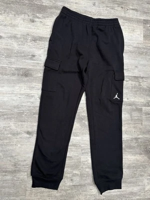 Nike Jordan Sport Herren Trainingshose Kuschelhose Schwarz Cargo Gr. S Neuwertig - Bild 1 von 4