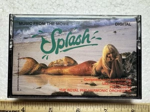 Splash The Movie Soundtrack Cassette Tape - Picture 1 of 10