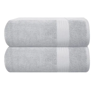 Premium Baumwolle Übergröße 2er Pack Badelaken 35x70 - 100% Reine Baumwolle - Ideal für... - Bild 1 von 6