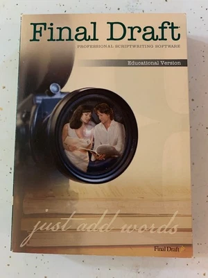 Final Draft Professional Scriptwriting Software Version 8 MAC Windows PC CD 2009 - Image 1 of 3