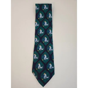 Disney Aladdin Vintage Men's Tie The Disney Store 100% Silk Genie Character - Picture 1 of 5
