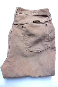 Vintage Wrangler men's corduroy jeans regular straight W34 L29 beige LEVG976 - Picture 1 of 15