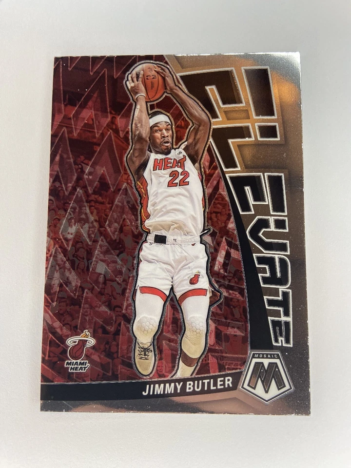 2022-23 Panini Mosaic Basketball Jimmy Butler Elevate Insert #21 Miami Heat - Image 1 of 1