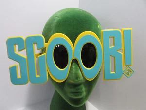 Scooby Doo " SCOOB "-förmige Sonnenbrille SELTEN funktionstüchtig Kunststoff bunt gut *ANSEHEN - Bild 1 von 12