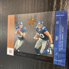 Eli Manning/ Jeremy Shockey2004 Donruss #TM-18. Clear Card. Limited 707/1250. NY