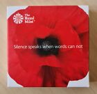 2017 UK Silence Speaks When Words Can Not 5 Silver Proof Piedfort Coin