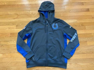 NFL Indianapolis Colts Nike Therma-Fit Full Zip Hooded Jacket Men's sz M - Picture 1 of 4