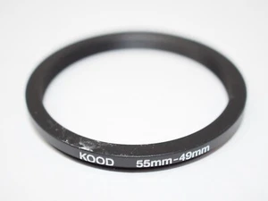 55mm-49mm Step Down Filter Adapter Ring - Picture 1 of 1