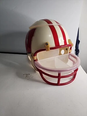 Wisconsin Badgers Chip And Dip Full Size Snack Helmet.  - Image 1 of 4