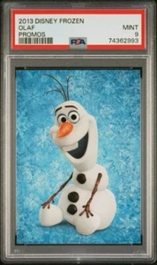 2013 Disney Frozen Promos Olaf Rookie Card PSA 9 Mint *Rare* 1st Edition #93 - Bild 1 von 3