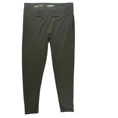 Leggings Sonoma para mujer L cortos verdes tiro medio elásticos entrenamiento atletismo Foto 1 de 4