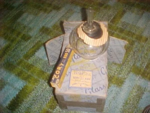 Early Cory Glass Vacuum Coffee Pot Brewer Glass UNUSED IN ORIGINAL BOX Box - Picture 1 of 4
