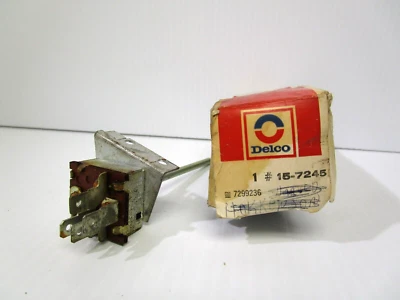 Interruptor soplador ventilador aire acondicionado Pontiac 1967-68 nuevo de lote completo #7299236 Foto 1 de 4