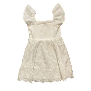 NWT GAP Kid's Girl's Soft Woven Summer Dress White Small 6/6X - Picture 1 of 2