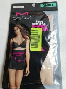 Neu mit Etikett Maidenform feste Kontrolle hohe Taille Jungen Shorts formend Schönheit Größe Small - Bild 1 von 5