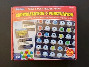 Lakeshore  Grab & Play Reading Game CAPITALIZATION & PUNCTUATION Grades 1-2 NEW - Picture 1 of 6