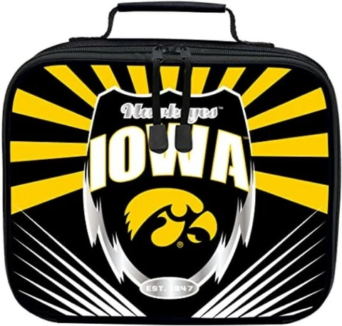 Iowa Hawkeyes Kids Lightning Lunch Kit Bag - NCAA Cover