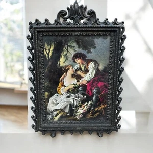 BOUCHER 'Pastorale' Impresión ITALIA Romance Amantes Románticos Amor Arte Enmarcado De Colección - Imagen 1 de 3