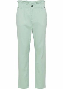 Hose mit hohem Bund Gr. 36 Kristallmint Damenpants Freizeit-Hose Neu* - Bild 1 von 1