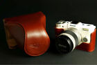 Genuine Real Leather Camera Half Case Full Case Bag Cover Handmade For Pentax Q