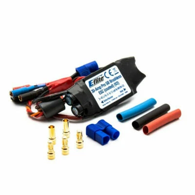 E-flite EFlite 30-Amp Pro Switch-Mode BEC Brushless ESC Coated V2 EFLA1030BC - Image 1 of 2