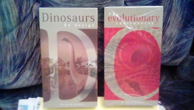 Answers In Genesis Ministries - Dinosaurs By Design VHS documentary religion NEW - Image 1 of 2