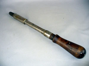 DE COLECCIÓN YANKEE NORTH BROS TRINQUETE TALADRO DE EMPUJE DESTORNILLADOR N.º 31 EE. UU. 🇺🇸 15" - Imagen 1 de 14