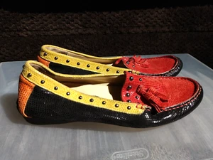 Women Van Eli Sz 9.5 A Narrow Flat Comfort Slip on Tassel Loafer Shoes - Picture 1 of 8
