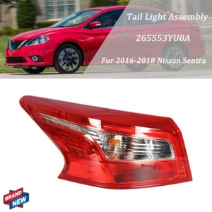 For Nissan Sentra 2016-2018 Rear Left Outer Driver Side Tail Light Break lamp - Picture 1 of 8