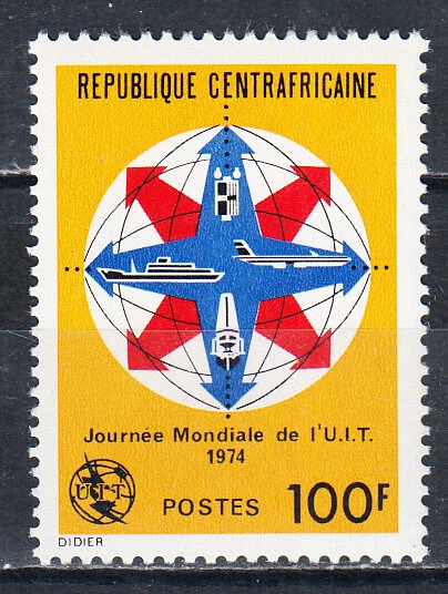 W CENTRAL AFRICA 0210 WORLD TELEPHONE DAY - Image 1 of 1