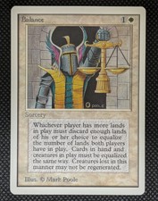 Balance *HP* - Unlimited Edition Magic the Gathering Card - MTG