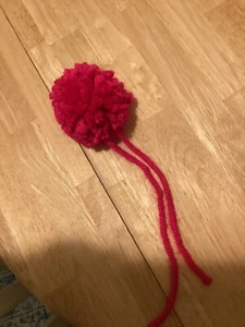 Pom Pom Hot Pink 3 1/4” New Handmade - Picture 1 of 1