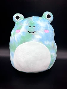 Kellytoy Squishmallow Ferdie der Frosch Batik errötend Plüschtier 12 Zoll 2022 - Bild 1 von 9