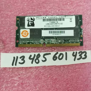 512MB 1RX8 SDRAM PC PC133 133 144PIN SODIMM ECC SINGLE RANK 64X8 - Picture 1 of 1