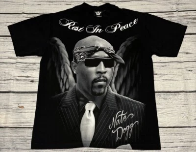 Camiseta De Colección Nate Dogg Memorial RIP We Still Got Love Rap Adulto Talla Mediana Foto 1 de 4