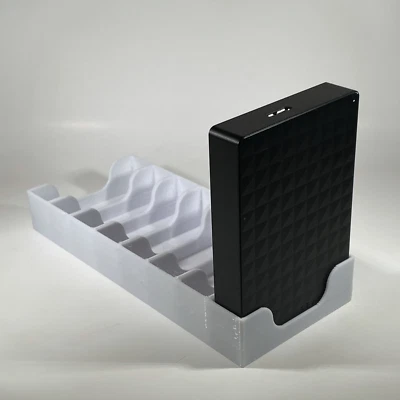 Seagate Expansion Portable External Hard Drive Rack Holder Case Caddy - Image 1 of 4